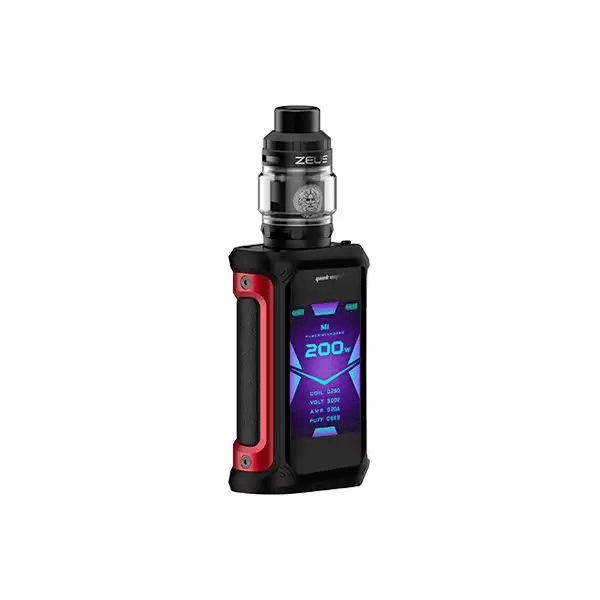 Kit Aegis X Zeus Sub Ohm Tank Rouge et noir - GEEK VAPE Kit Aegis X Zeus Sub Ohm Tank Rouge et noir - GEEK VAPE