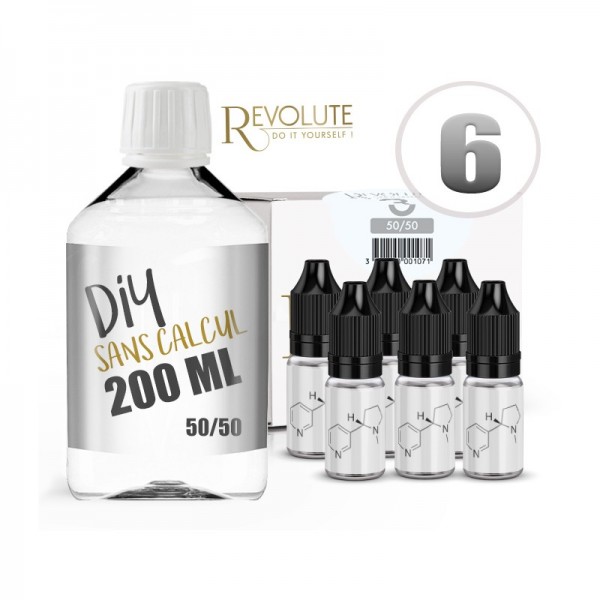 Pack DIY 200ml 6mg Revolute Pack DIY 200ml 6mg Revolute