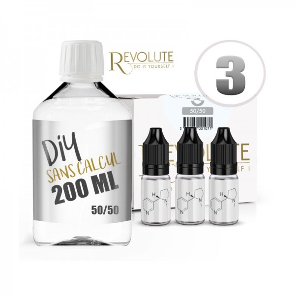 Pack DIY 200ml 3mg Revolute Pack DIY 200ml 3mg Revolute