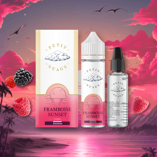 Framboise Sunset 60ml - PETIT NUAGE