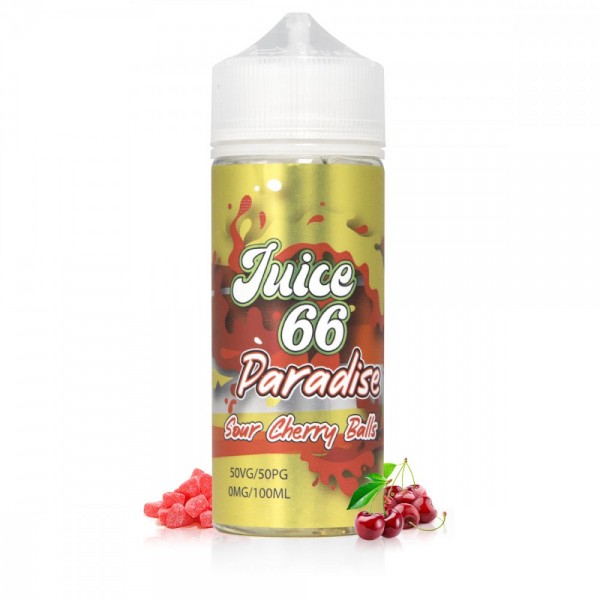 Sour Cherry Balls 100 ml - JUICE 66