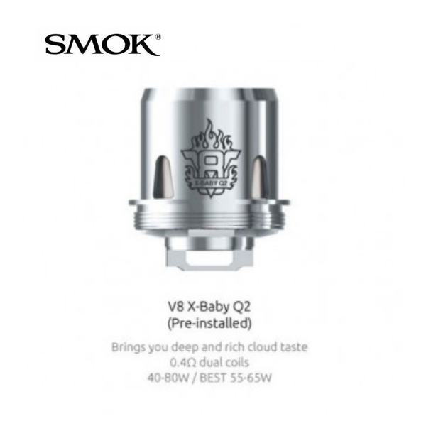 Résistance TFV8 X-Baby Q2 Smok Résistance TFV8 X-Baby Q2 Smok