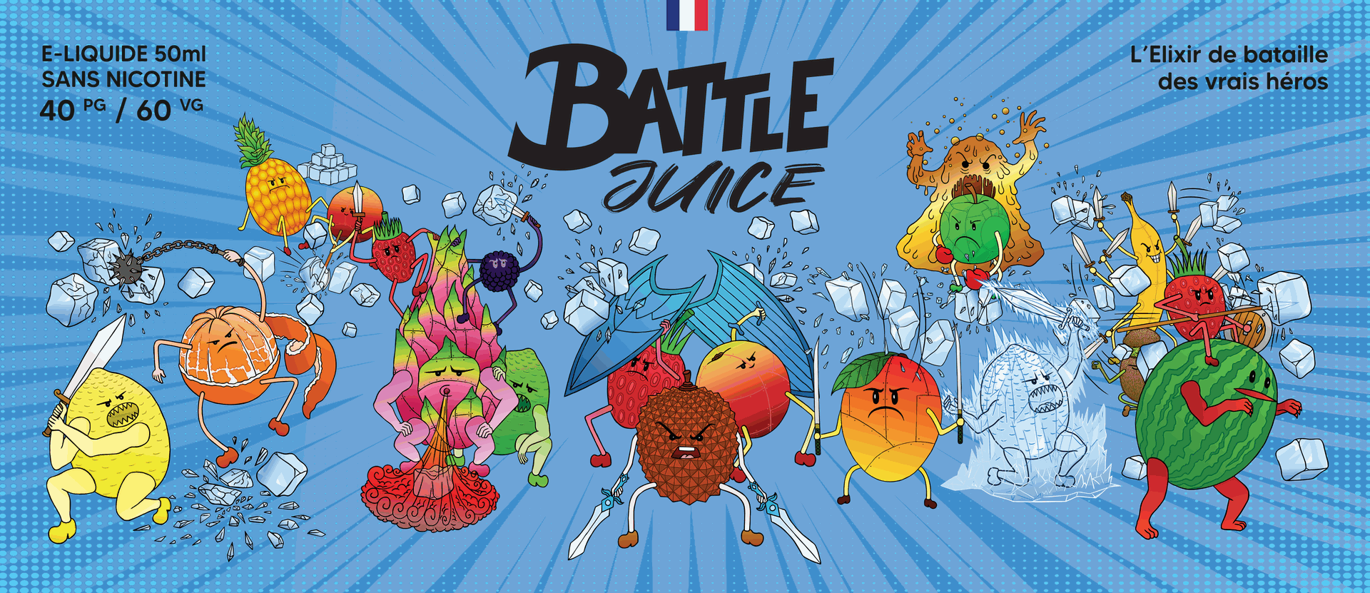 Eliquide Battle Juice par Bobble